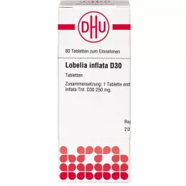 LOBELIA INFLATA D 30 tabletter, 80 pc