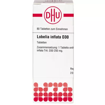 LOBELIA INFLATA D 30 tabletter, 80 pc
