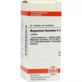 MAGNESIUM FLUORATUM D 4 tabletter, 80 pc