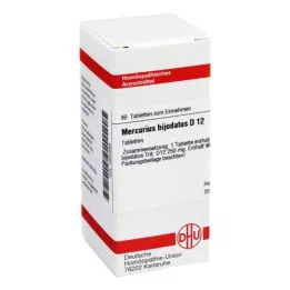 MERCURIUS BIJODATUS D 12 tabletter, 80 st