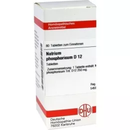 NATRIUM PHOSPHORICUM D 12 tabletter, 80 st