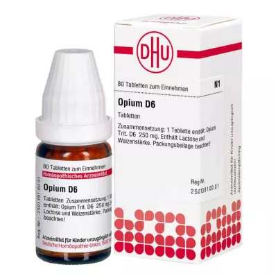 OPIUM D 6 tabletter, 80 pc OPIUM D 6 tabletter, 80 pc