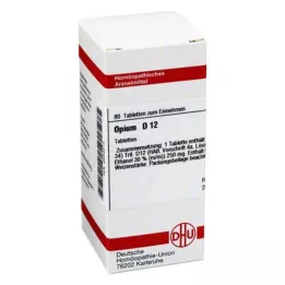 OPIUM D 12 tabletter, 80 st