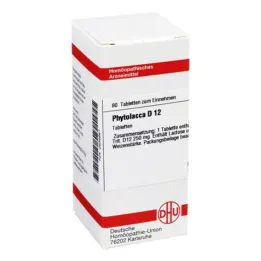 PHYTOLACCA D 12 tabletter, 80 pc