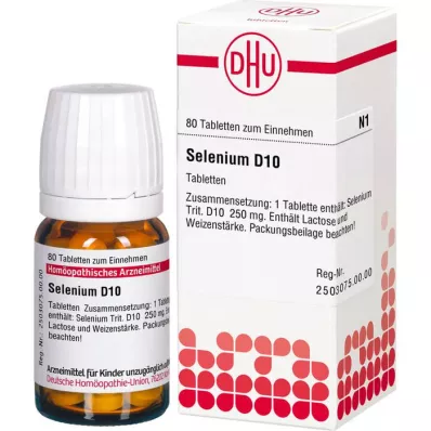 SELENIUM D 10 tabletter, 80 st