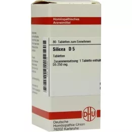 SILICEA D 5 tabletter, 80 pc