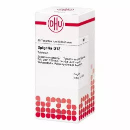 SPIGELIA D 12 tabletter, 80 st