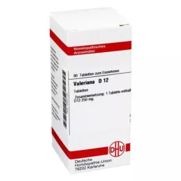 VALERIANA D 12 tabletter, 80 st