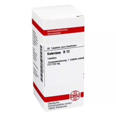 VALERIANA D 12 tabletter, 80 st VALERIANA D 12 tabletter, 80 st