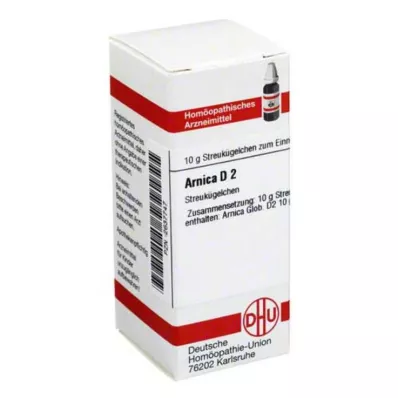 ARNICA D 2 kulor, 10 g ARNICA D 2 kulor, 10 g