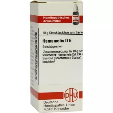 HAMAMELIS D 6 kulor, 10 g