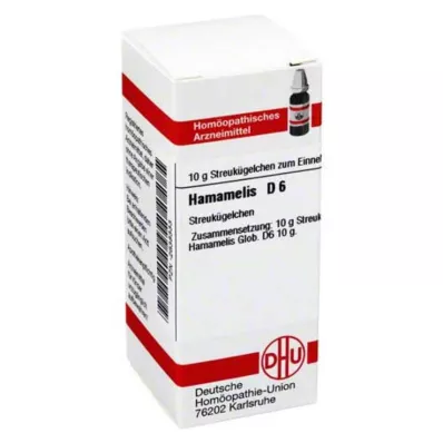 HAMAMELIS D 6 kulor, 10 g