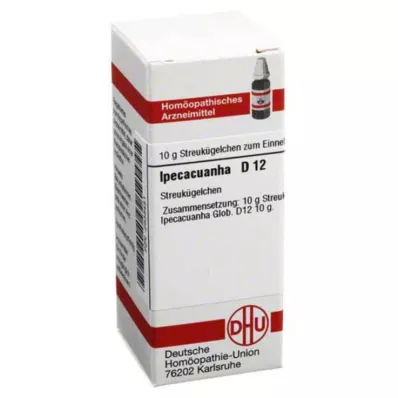 IPECACUANHA D 12 kulor, 10 g
