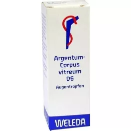 ARGENTUM CORPUS Vitreum D 6 ögondroppar, 10 ml