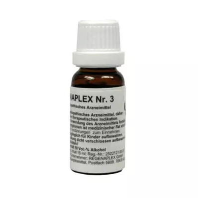 REGENAPLEX droppar nr 3, 15 ml REGENAPLEX droppar nr 3, 15 ml