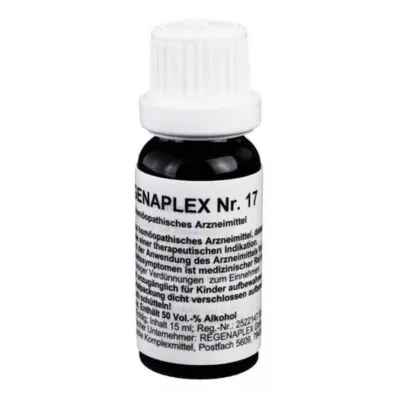 REGENAPLEX droppar nr 17, 15 ml