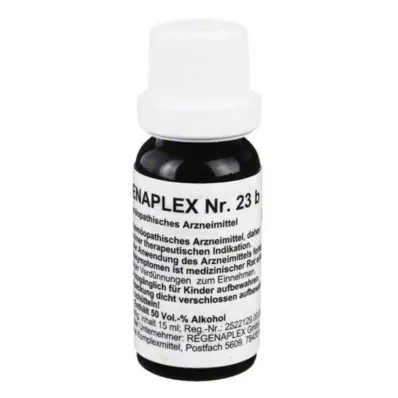REGENAPLEX Nr.23 b droppar, 15 ml REGENAPLEX Nr.23 b droppar, 15 ml