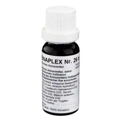REGENAPLEX Nr.26 b droppar, 15 ml REGENAPLEX Nr.26 b droppar, 15 ml