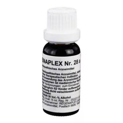 REGENAPLEX Nr.28 a droppar, 15 ml REGENAPLEX Nr.28 a droppar, 15 ml