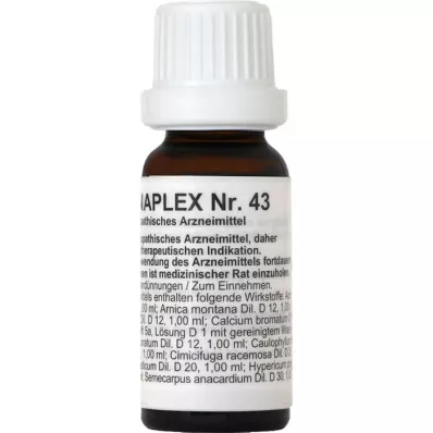 REGENAPLEX droppar nr 43, 15 ml
