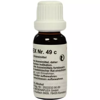 REGENAPLEX Nr.49 c droppar, 15 ml