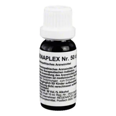 REGENAPLEX Nr.50 d droppar, 15 ml REGENAPLEX Nr.50 d droppar, 15 ml