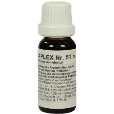 REGENAPLEX Nr.51 b droppar, 15 ml