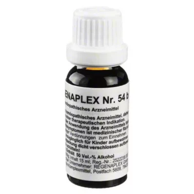REGENAPLEX Nr.54 b droppar, 15 ml REGENAPLEX Nr.54 b droppar, 15 ml