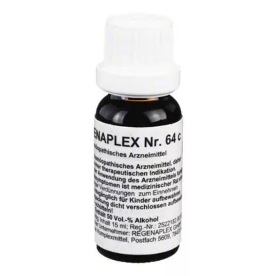 REGENAPLEX Nr.64 c droppar, 15 ml