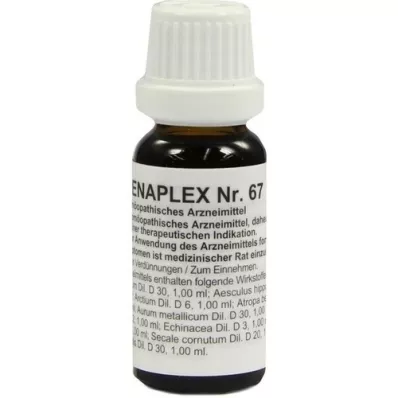REGENAPLEX Nr.67 droppar, 15 ml