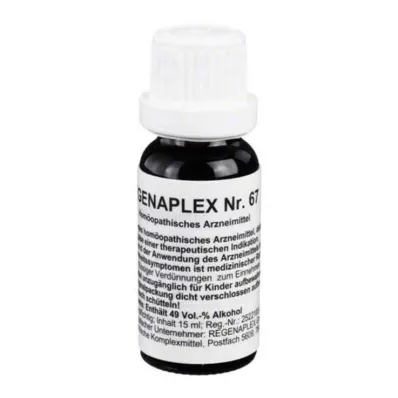 REGENAPLEX Nr.67 droppar, 15 ml REGENAPLEX Nr.67 droppar, 15 ml