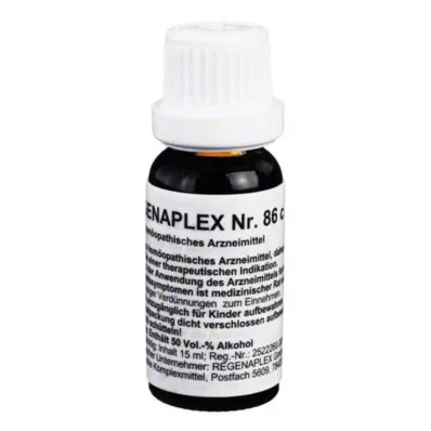 REGENAPLEX Nr.86 c droppar, 15 ml
