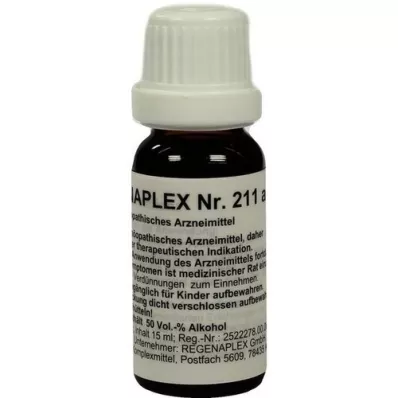 REGENAPLEX Nr 211 a droppar, 15 ml