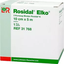 ROSIDAL Elko 10 cmx5 m kort sträckbandage, 2 st