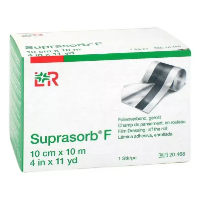 SUPRASORB F Folier Sårförband 10 cmx10 m oste.rulle, 1 st SUPRASORB F Folier Sårförband 10 cmx10 m oste.rulle, 1 st