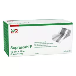 SUPRASORB F Folier Sårförband 15 cmx10 m oste.rulle, 1 st