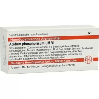 ACIDUM PHOSPHORICUM LM VI Globuli, 5 g