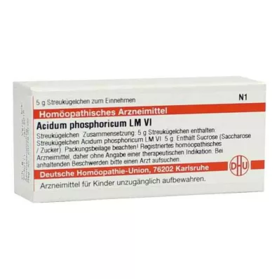 ACIDUM PHOSPHORICUM LM VI Globuli, 5 g