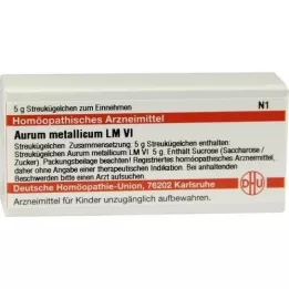 AURUM METALLICUM LM VI Globuli, 5 g