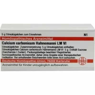 CALCIUM CARBONICUM Hahnemanni LM VI Globuli, 5 g