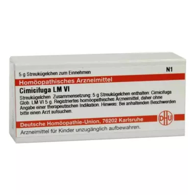 CIMICIFUGA LM VI Globuli, 5 g CIMICIFUGA LM VI Globuli, 5 g