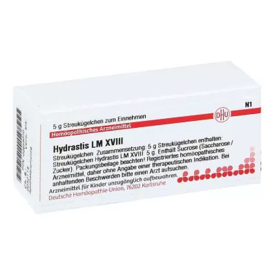 HYDRASTIS LM XVIII Globuli, 5 g HYDRASTIS LM XVIII Globuli, 5 g