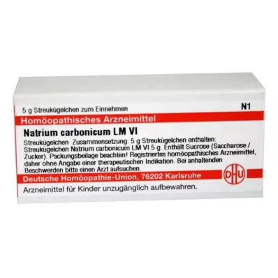 NATRIUM CARBONICUM LM VI Globuli, 5 g NATRIUM CARBONICUM LM VI Globuli, 5 g