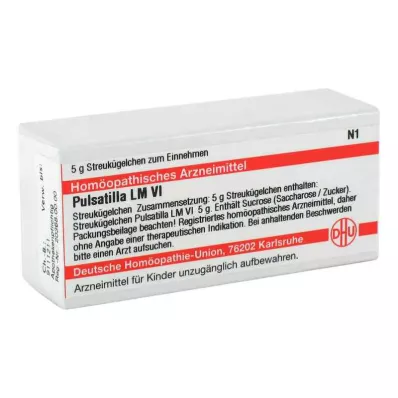 PULSATILLA LM VI Globuli, 5 g PULSATILLA LM VI Globuli, 5 g