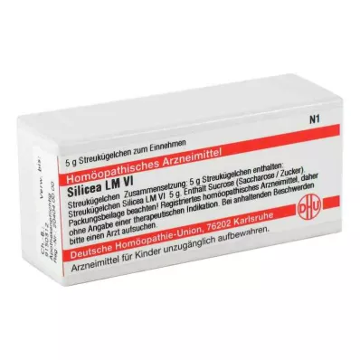 SILICEA LM VI Globuli, 5 g SILICEA LM VI Globuli, 5 g