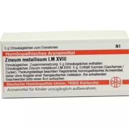 ZINCUM METALLICUM LM XVIII Globuli, 5 g