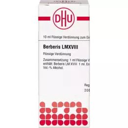 BERBERIS LM XVIII Spädning, 10 ml