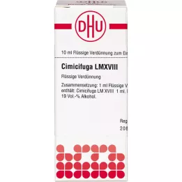 CIMICIFUGA LM XVIII Spädning, 10 ml