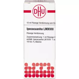 IPECACUANHA LM XVIII Spädning, 10 ml