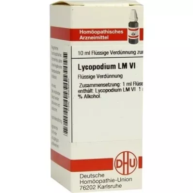 LYCOPODIUM LM VI Spädning, 10 ml